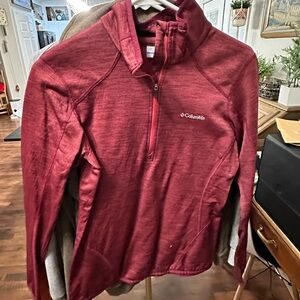 Columbia, 1/4 zip sweater